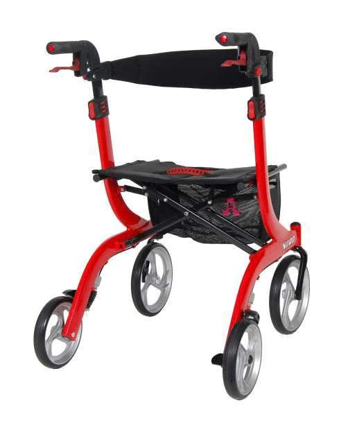 Nitro Euro Style Aluminum Rollator-Walker With Seat RTL10266 By Drive